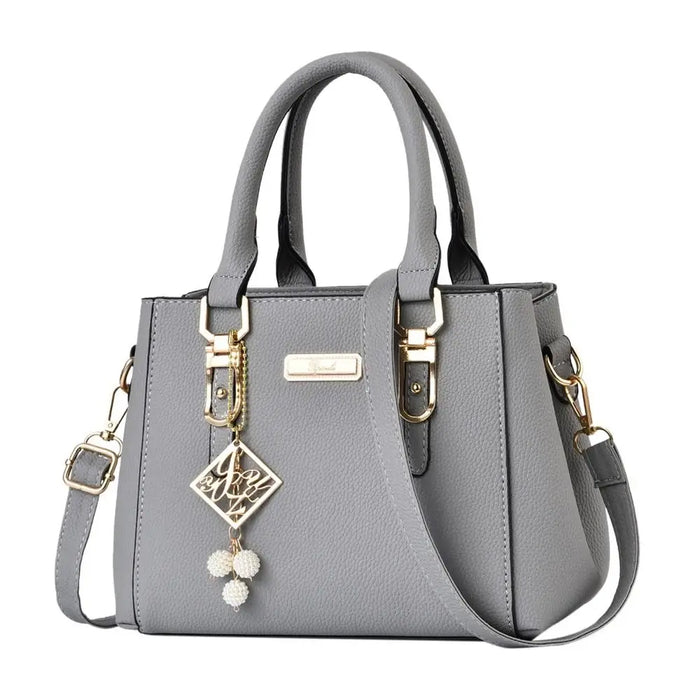 Casual Leather Messenger Bag – Large Capacity
