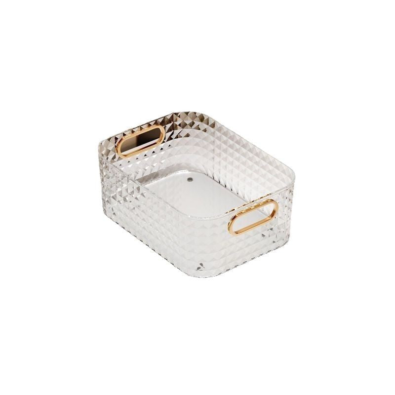 Transparent PET Desktop Cosmetic & Mask Storage Box