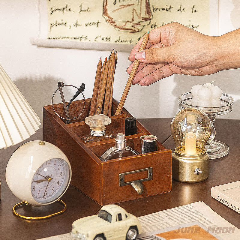 Bedside Remote Control & Cosmetic Desktop Organizer