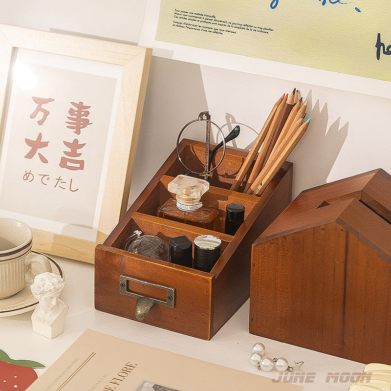 Bedside Remote Control & Cosmetic Desktop Organizer