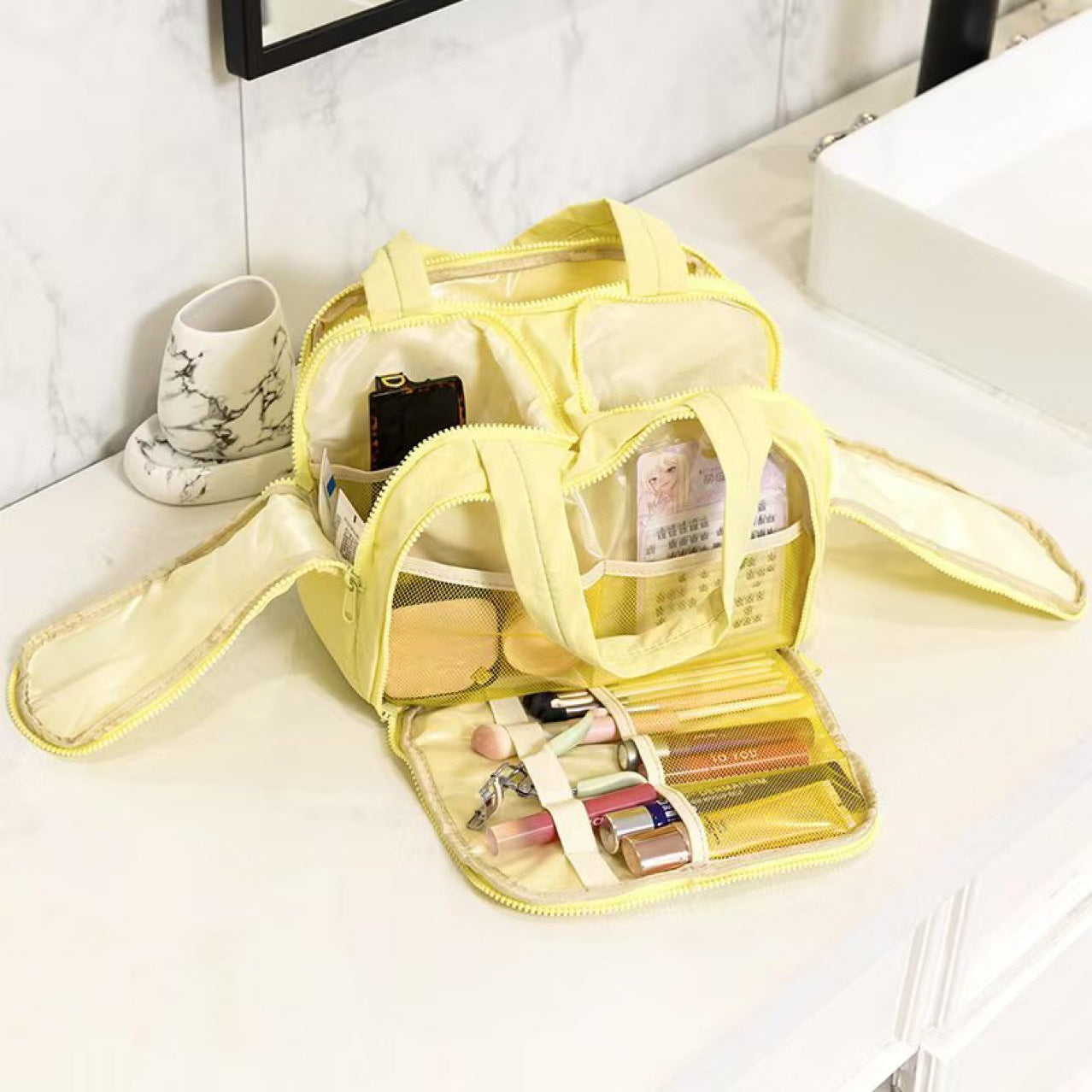 Multi-Layer Cosmetic & Travel Storage Chain Bag