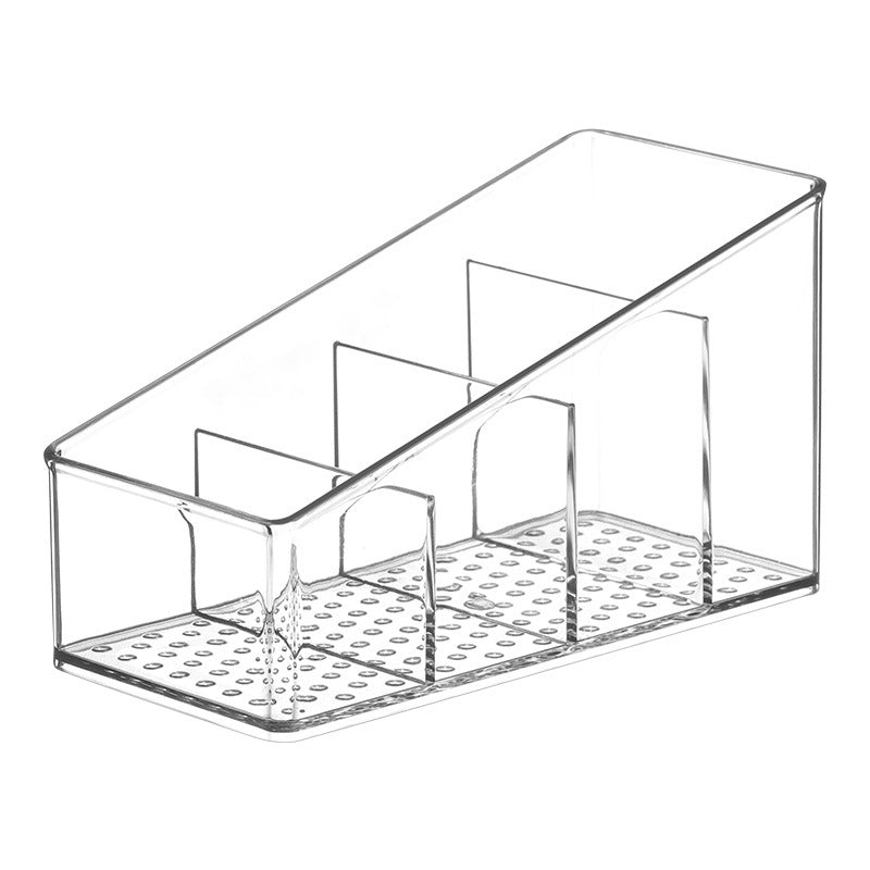 Transparent Acrylic Skincare & Lipstick Desktop Organizer