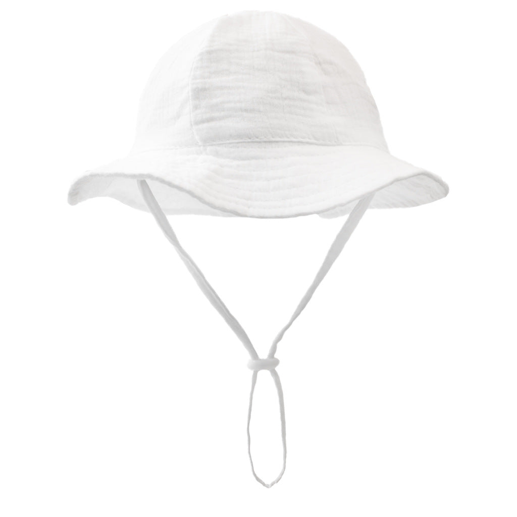 Baby Cotton Sun Hat – Breathable Fisherman Cap