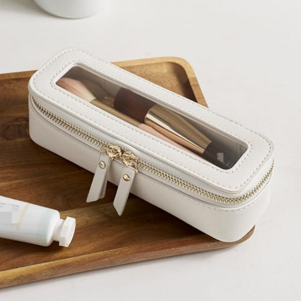 Small Waterproof PU Transparent Cosmetic Bag
