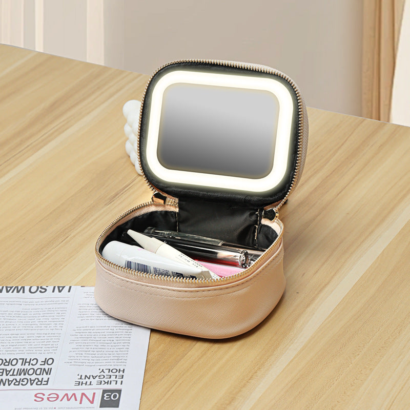 LED Light Portable Cosmetic Case & Travel Storage Box