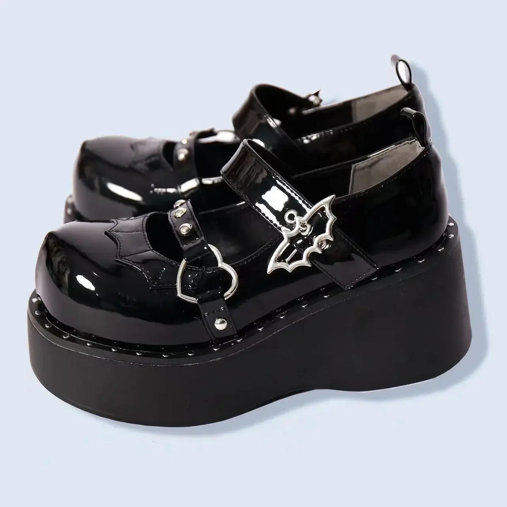 Lolita Mary Jane Platform Wedge Sandals – Kawaii Style