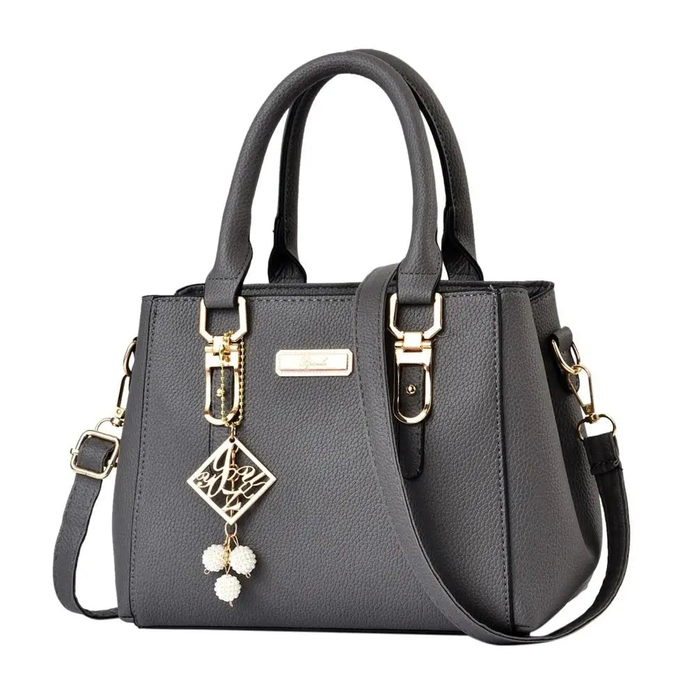 Casual Leather Messenger Bag – Large Capacity