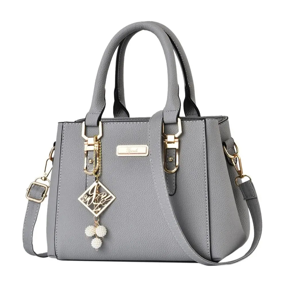 Casual Leather Messenger Bag – Large Capacity