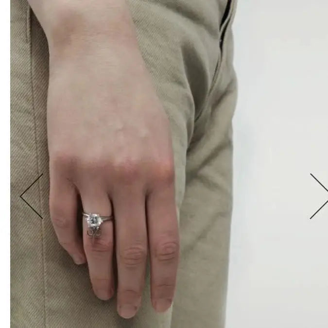 Dual-Purpose Ring & Earring Luxury Jewelry Piece