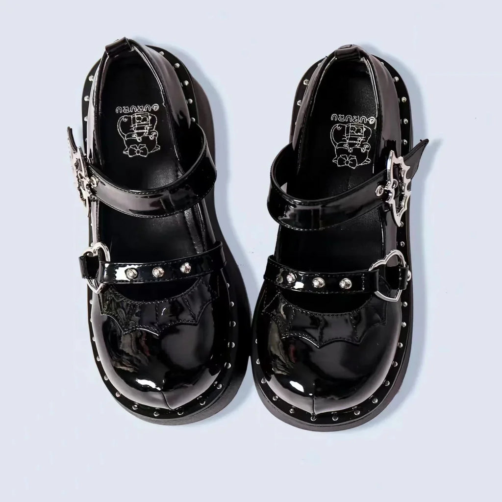 Lolita Mary Jane Platform Wedge Sandals – Kawaii Style