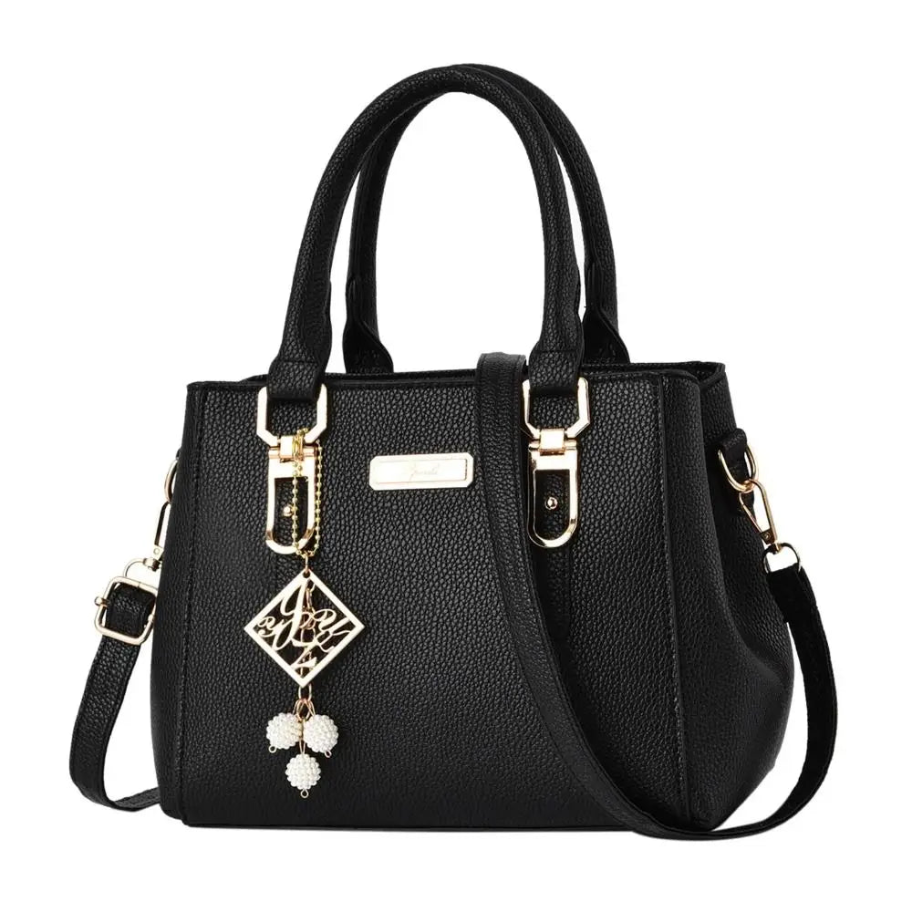 Casual Leather Messenger Bag – Large Capacity